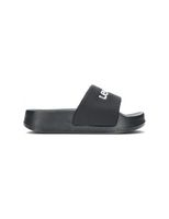 chanclas levis june s bold padded mujer negro