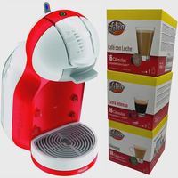 delonghi  mini me roja y blanca  48 capsulas de regalo marca kfetea