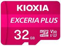 micro sd kioxia 32gb exceria plus uhs i c10 r98 con adaptador