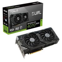 asus dual geforce rtx 4070 super 12gb gddr6x dlss3