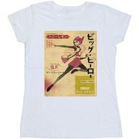 disney camiseta manga larga big hero 6 para mujer