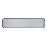 casafan casatherm hottop 1500 panel calefactor radiante ip55 1500w gris plateado