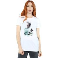 disney camiseta manga larga the last jedi para mujer