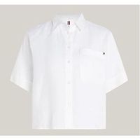 tommy hilfiger blusa camisa linen mujer para mujer