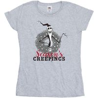 disney camiseta manga larga the nightmare before christmas seasons creepings para mujer