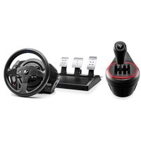 thrustmaster t300rs gt edition volante  th8s shifter add-on palanca de cambios