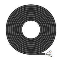 aisens a135-0673 bobina de cable rj45 ftp awg24 cat6 100m negro