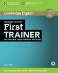 first trainer six practice tests without answers with audio second edi