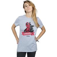 marvel camiseta manga larga chimichanga finger para mujer