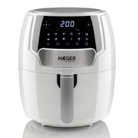 haeger air feast digital white freidora de aire 42l 1500w blanca