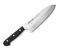 cuchillo deba de acero inoxidable nitrum 170 mm mango negro