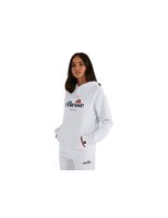 sudadera con capucha ellesse ascellare mujer white