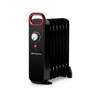 radiador aceite - orbegozo ro1030 7 elementos 1000 w negro