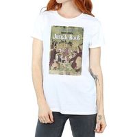 jungle book camiseta manga larga retro para mujer