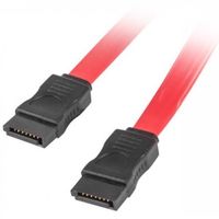 lanberg cable sata iii 6gbs 50cm rojo