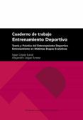 cuaderno de trabajo entrenamiento deportivo