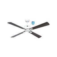 ventilador de techo casafan eco neo iii 132cm con wifi 943212w motor blancocerezo y nuez