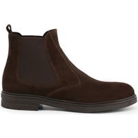 duca di morrone botines damiano - suede brown para hombre