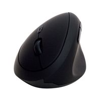 q-connect ergonomic wireless vertical right handed mouse black m004