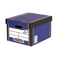 bankers box premium classic box blue 5 pack 7250617