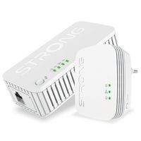 strong powerline wi-fi 1000 kit mini adaptadores powerlineplc 1200mbits