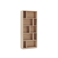 estanteria libreria en melamina blanca 191x80x32 cm