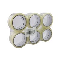 clear sticky tape 24mmx66m 12 pack