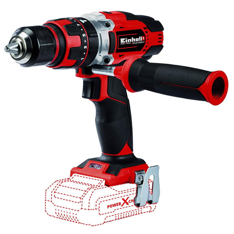 einhell te-cd 1848 li-i-solo taladro percutor inalambrico