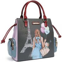 nikky by nicole lee bolso de mano bolso de mano bonjour paris para mujer