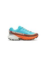 zapatillas de trail merrell agility peak 5 - azul naranja mujer