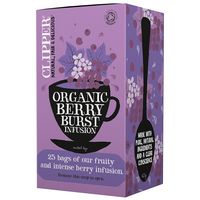 clipper organic berry burst tea - 25 bags