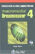 dreamweaver 4 administracion de sitios y paginas web incluye cd -rom