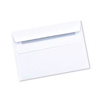 q-connect c6 envelope wallet self seal 90gsm white pk 1000- kf3472