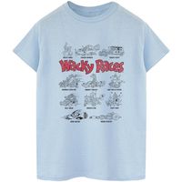 wacky races camiseta manga larga bi47397 para mujer