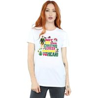 elf camiseta manga larga christmas cheer para mujer