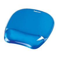 fellowes crystals gel mouse pad blue