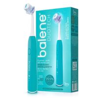 balene duotech cepillo de dientes electrico doble cara dureza media aguamarina