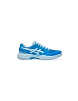 zapatillas de balonmano asics gel-court hunter 3 mujer azulblanc