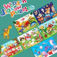 30 unidades rompecabezas coloridos para ninos de 3 a 5 anos preescolar juego educativo tableros de juguetes para ninos pequenos aprendizaje con puzzles regalo de halloween o navidad