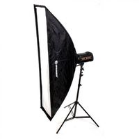 bresser ss-10 softbox en paraguas 40x200cm