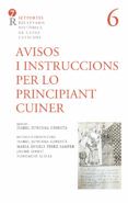 avisos i instruccions per lo principiant cuiner