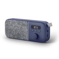 energy sistem fabric box radio portatil azul