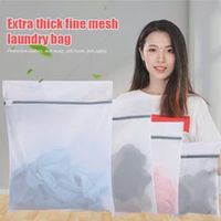 3 pcs zippered laundry bags reusable mesh washing bags laundry bra lingerie wash bag for home hogard