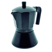 cafetera italiana - jata cfi6 jaguar 6 tazas negro