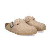 birkenstock zuecos mujer - beige talla 36