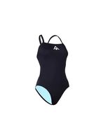 banador de natacion aqua sphere essentials tie negro mujer