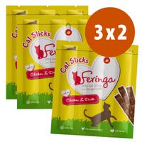 feringa sticks 3 paquetes en oferta 2  1 gratis - con pavo y cordero 9 x 6 g
