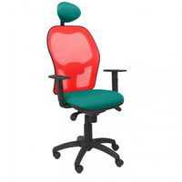 piqueras y crespo jorquera silla malla roja asiento bali con cabecero fijo verde claro