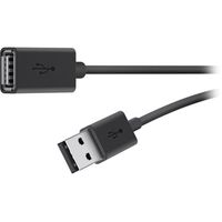 belkin usb-a a usb-a extension cable 18m negro