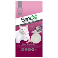 sanicat rose doriente arena aglomerante para gatos - 3 x 5 l - pack ahorro